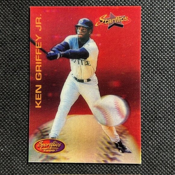 KEN GRIFFEY JR. 1994 Sportflics 2000 “STARFLICS” #181 Seattle Mariners HOF - Picture 1 of 2